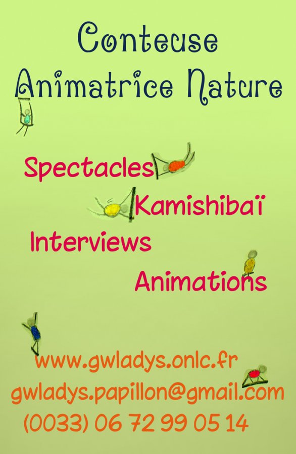 Contactez-moi, Gwladys Conteuse Animatrice nature Contactez-moi, Gwladys Conteuse Animatrice nature